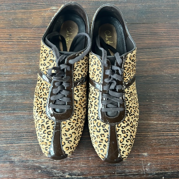Cole Haan Leopard Print Shoes 9.5B - Picture 2 of 7
